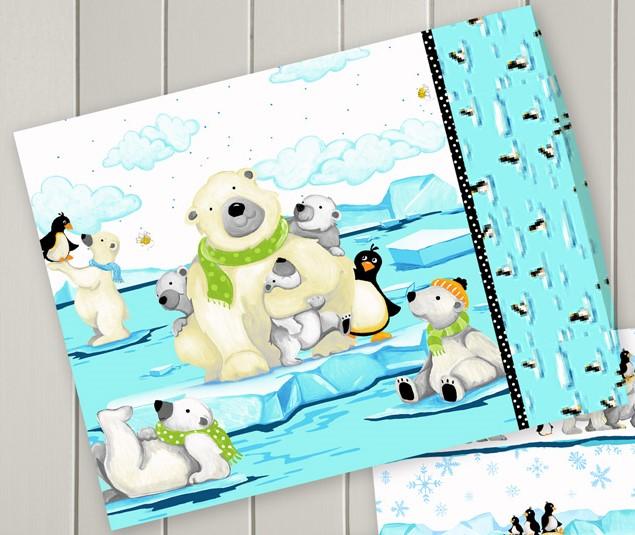 Burr The Polar Bear - Pillowcase Kit