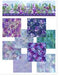 Haven Harmonious Quilt Kit Purple ***Note Blue Color is shown in sample picture, 2nd pic shows fabri