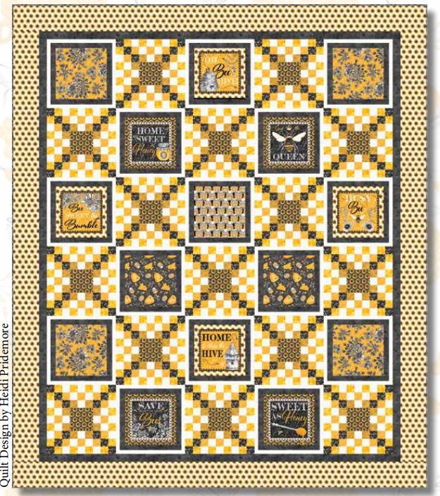 Show Me The Honey Quilt Pattern