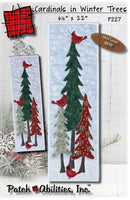 Cardinal In Winter Trees  Pattern & Hanger