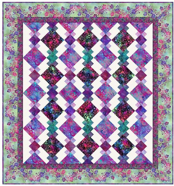 Cats In The Garden Quilt Kit