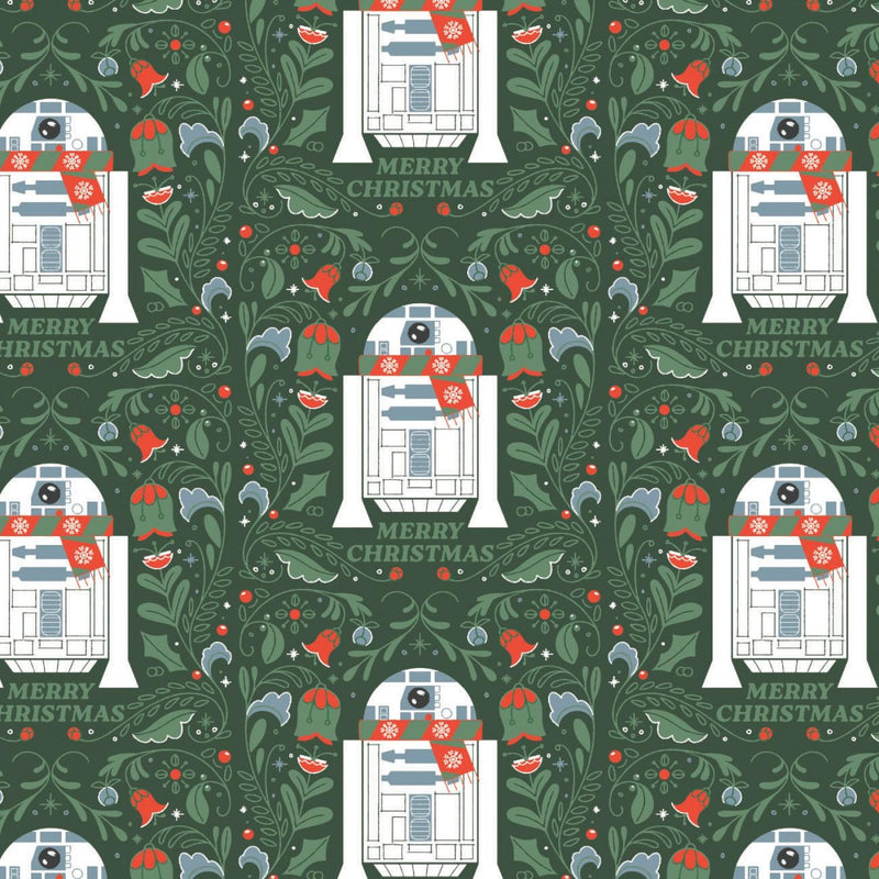 Character Winter 3  - Christmas R2-D2 green