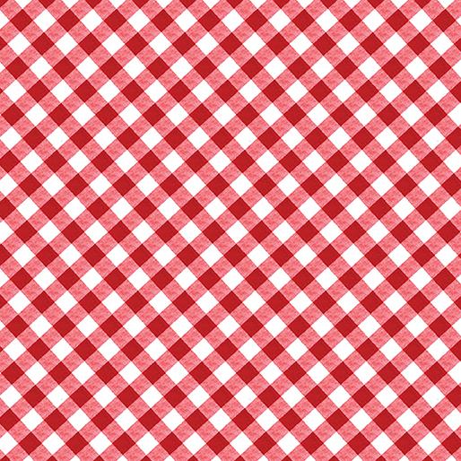 Cherry Hill Sweet Gingham Check - Red