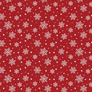 Country Christmas Jolly Snow - Red