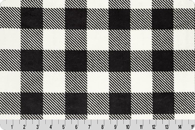 Cuddle Buffalo Check - Black/White
