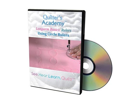 DVD Quilter’s Academy Longarm Basics: Using Circle Rulers