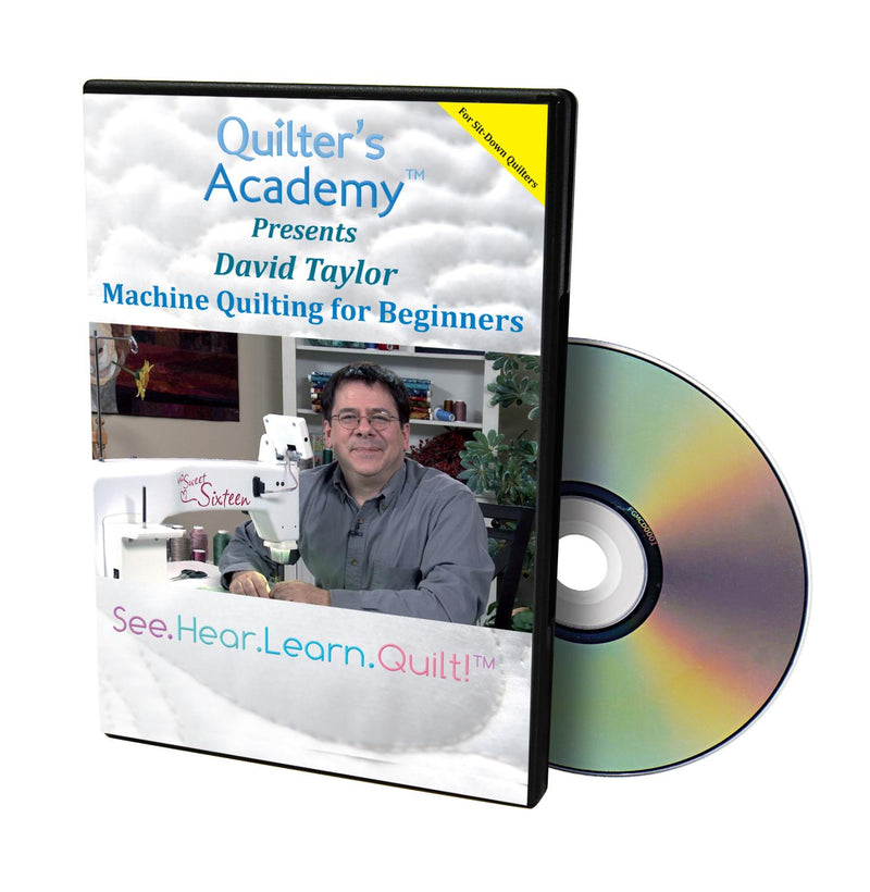 DVD Quilters Academy: Machine Quilting for Beginners