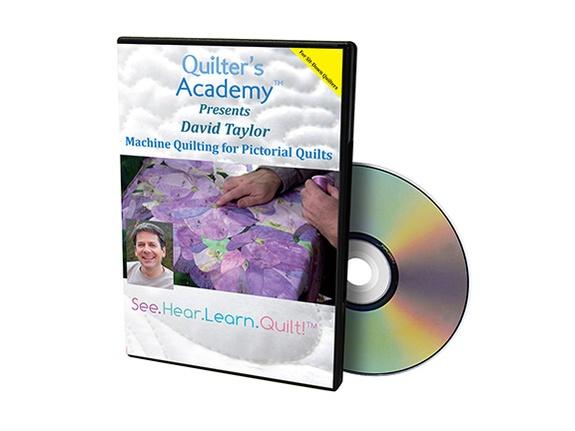DVD Quilter's Academy; Machine Quilting for Pictorial Quilts
