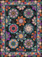 Dazzle Kaleidoscope Quilt - Multicolor Version