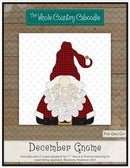 December Gnome Precut Fused Applique Pack