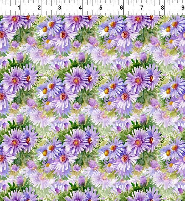 Decoupage Daisies - Lavender