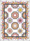 Decoupage Kaleidoscope Quilt Kit