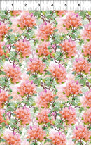 Decoupage Rhododendron - Salmon