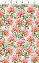 Decoupage Rhododendron - Salmon