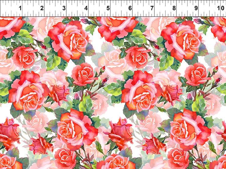 Decoupage Roses - Red