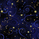 Dragonfly Dance - Swirling Sky - Navy