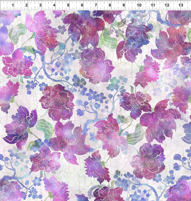 Ethereal Large Floral - Purple