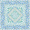 Ethereal Trip Squared - Blue Version Quilt Kit
