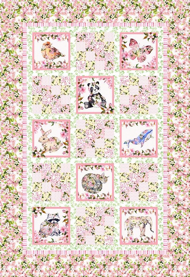 Pretty In Pink Quilt Kit