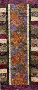 Fab-Focus Table Runner - Plum Fusion No Pattern