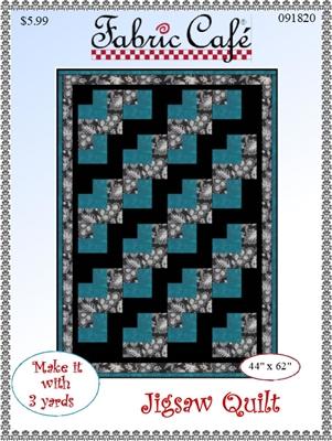 Fabric Cafe - Jigsaw Quilt