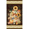 Fall Into Autumn 24" Harvest Panel - Brown