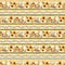 Fall Into Autumn Border Stripe - Cream