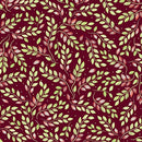 Falling for Gnomes -Leafy Sprigs - Wine