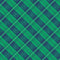 Falling for Gnomes - Diagonal Fall Plaid - Blue/Green