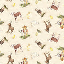 Farm Life Baby Animals - Light Khaki