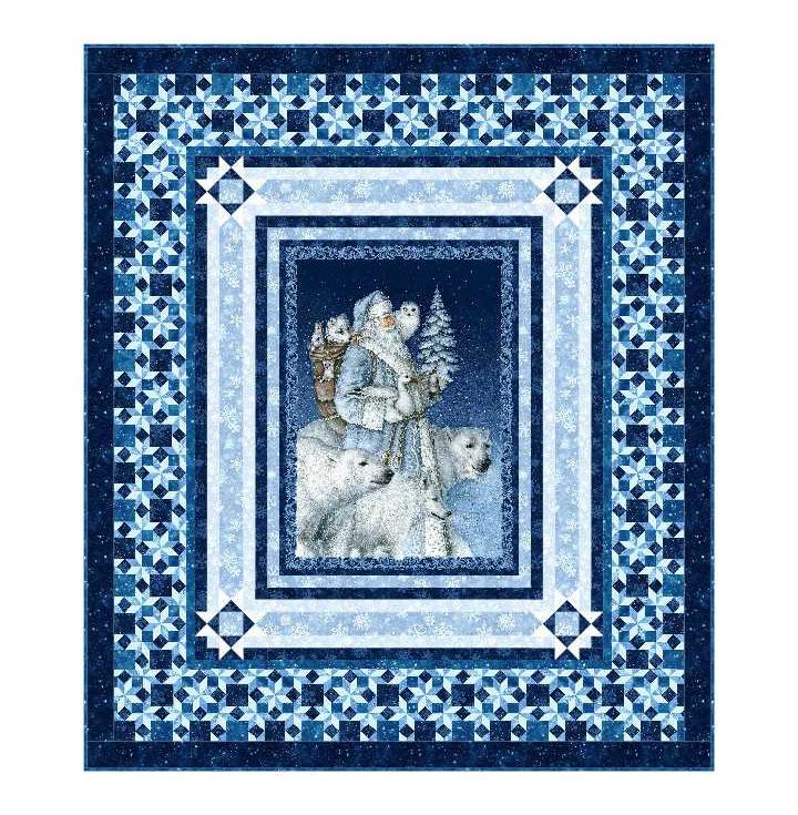 Father Christmas - Winter Night Quilt Pattern