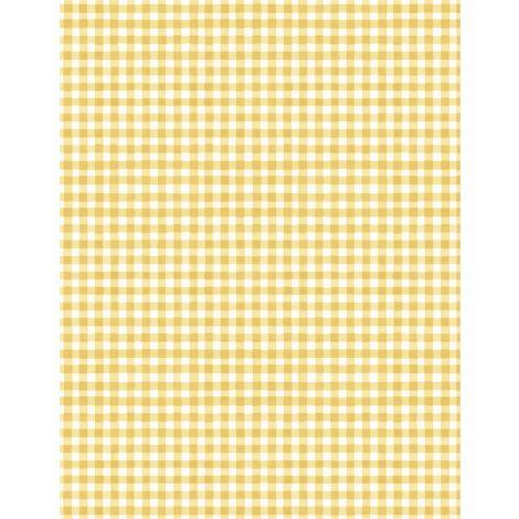 Fields Of Gold Gingham White/Yellow