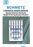 Schmetz -  Chrome Microtex Needles  70/10 - 5 per pkg.