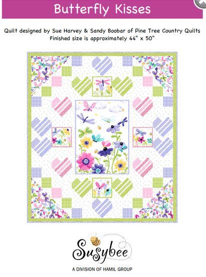 Flutter The Butterfly - Butterfly Kisses Quilt
