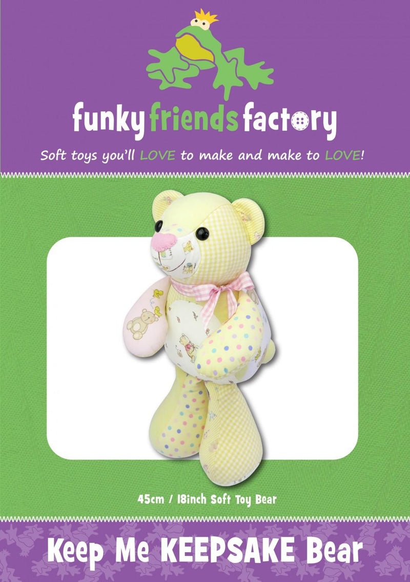 Funky Friends Factory -Keep Me the Keepsake Bear