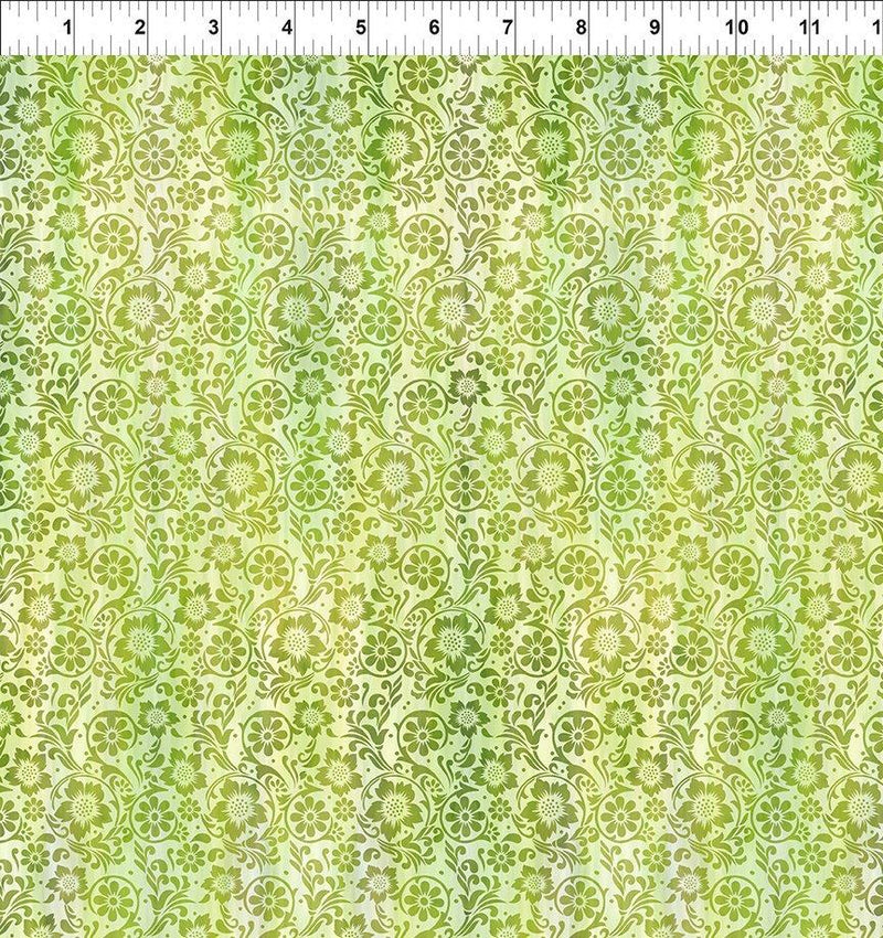 Garden of Dreams II - Garden Tonal - Green