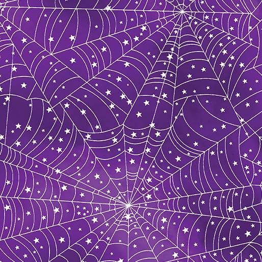 Glow-O-Ween Glowing Webs - Purple