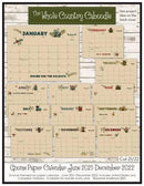 Gnome Paper Calendar June 2021-December 2022