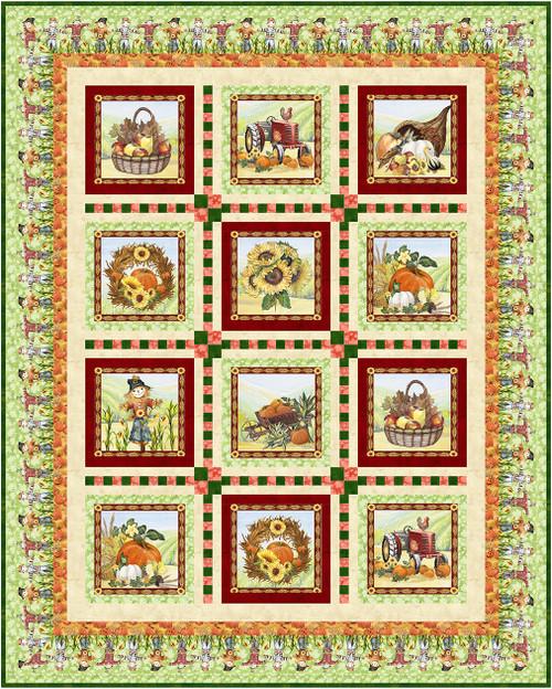 Golden Days Quilt Kit