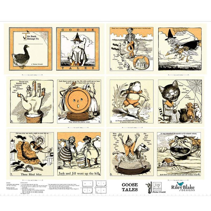 Goose Tales Soft Book  Panel