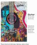 Guitar Collage Pattern