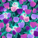 HG Pixies & Petals - Green/Purple Pixies and Tulips Glows in the Dark