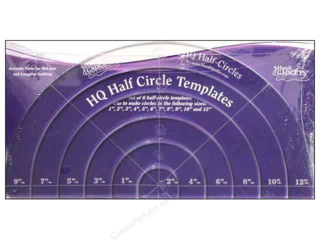 HQ Half-Circle Templates
