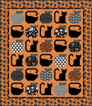 Halloween Cats Quilt Pattern