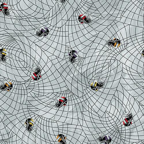 Halloween Countdown - Spiders Gray