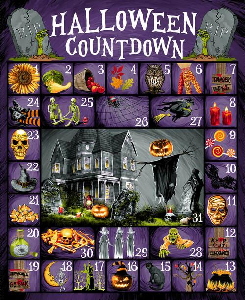 Halloween Countdown Halloween Panel