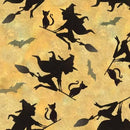 Halloween Flying Witches