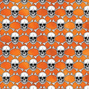 Halloween Spirit - Glowing Skulls Orange