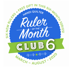Handi Quilter Ruler of the Month - August 2020