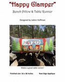 Happy Glamper Bench Pillow & Table Runner Battern